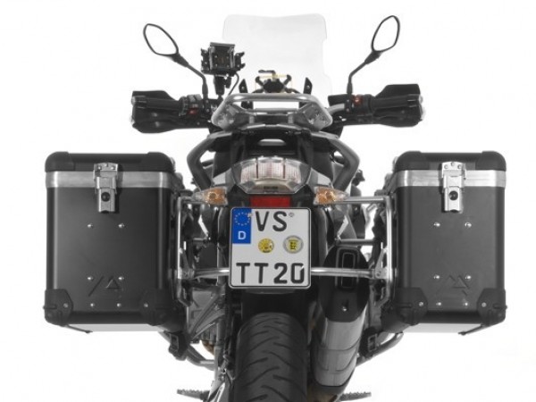 Комплект боковых кофров Touratech ZEGA Pro2 «And-Black» (38/45 л) сo стальным кронштейном для BMW R1250GS/ R1250GS Adventure/BMW R1200GS (LC) / R1200GS Adventure (LC)