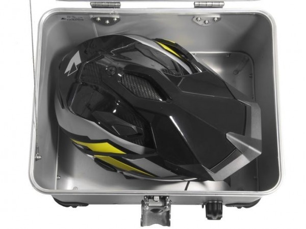 Топ-кейс ZEGA Pro 38 л. анодированный с системой быстрой фиксации Rapid Trap