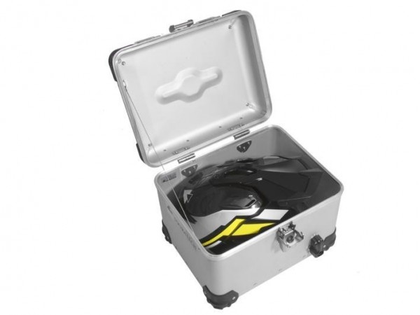 Топ-кейс ZEGA Pro 38 л. анодированный с системой быстрой фиксации Rapid Trap