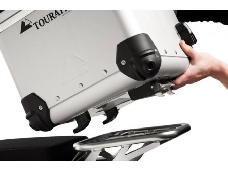 Топ-кейс ZEGA Pro анодированный с системой быстрой фиксации Rapid Trap