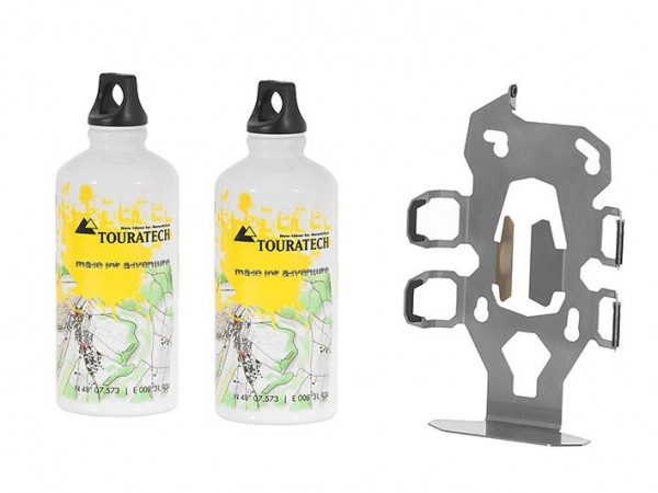 Кронштейн и бутылки 0,6л. Touratech для системы крепления ZEGA Pro2