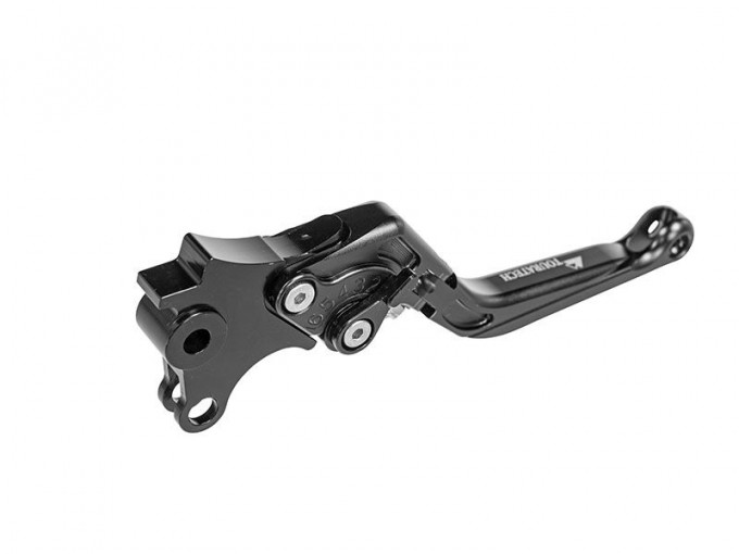 Рычаги тормоза и сцепления Touratech для BMW R1200 / 1250GS / Adventure - регулируемые - черный