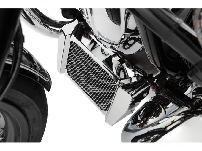 Защита масляного радиатора Wunderlich - хромированный