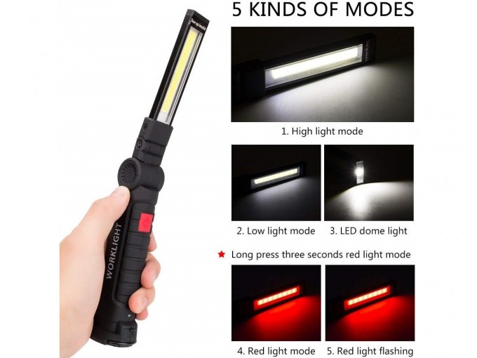 Фонарик USB / SMD-LED WL52