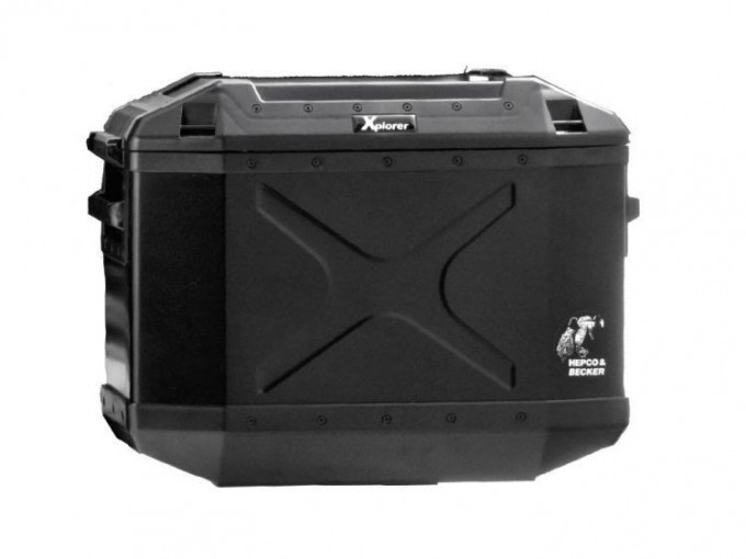 Кофр лівий Wunderlich "XPLORER" Hepco & Becker - 30 літрів - чорний
