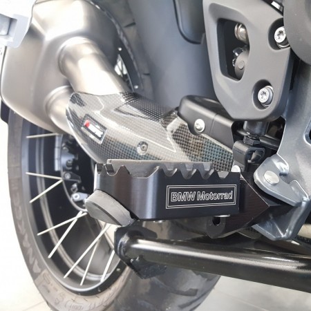 Регульовані оригінальні підніжки чорні для BMW R1200 / 1250GS / Adventure- чорний