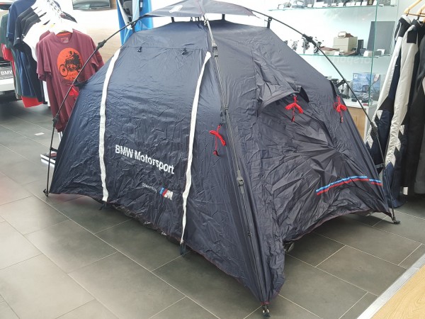 Палатка BMW Motorsport Tent, Black Blue