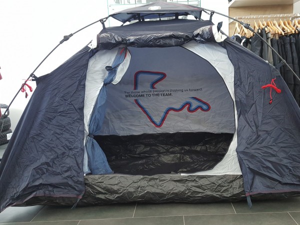 Палатка BMW Motorsport Tent, Black Blue