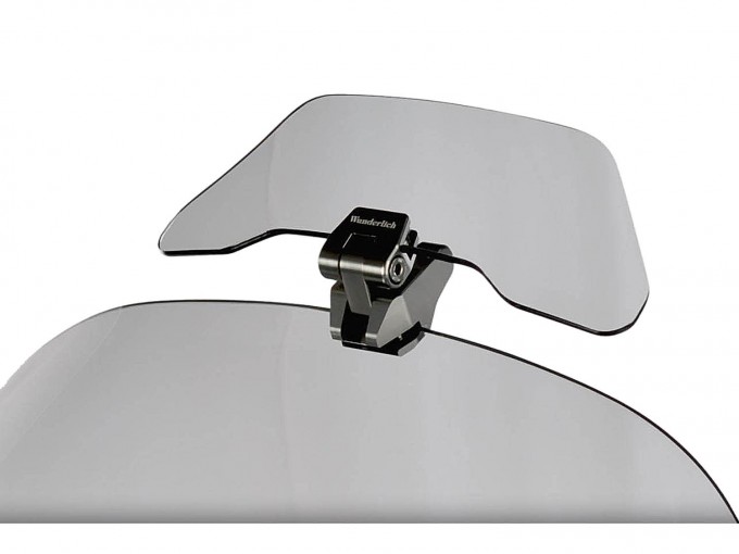 Вітрове скло Wunderlich "VARIO-ERGO+" - додаткове - димчасто-сіре
