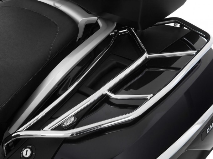 Багажна система Wunderlich для бокового кофру BMW - лівий - хром