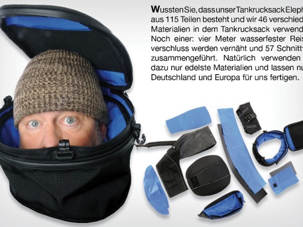 Сумка на бак 	Wunderlich для BMW F800GT