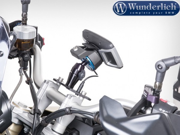 Кронштейн для навигации и смартфонов Wunderlich - черный