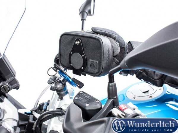 Быстрая пристежка сумки к кронштейну Wunderlich - черная