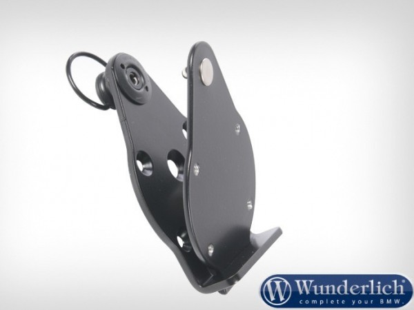 Кронштейн с зажимом на руль Wunderlich - черный