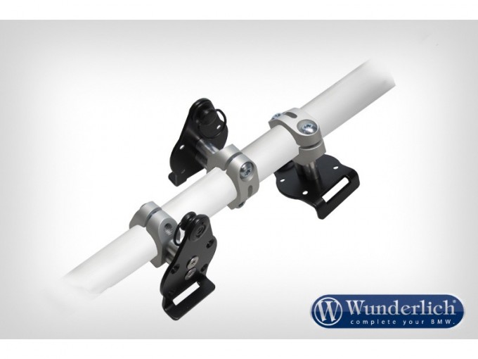 Кронштейн с зажимом на руль Wunderlich - черный