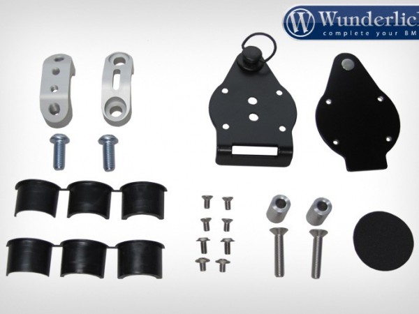 Кронштейн с зажимом на руль Wunderlich - черный