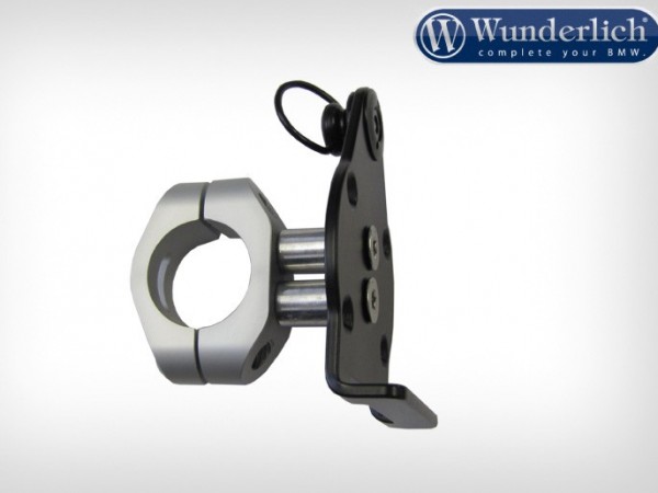 Кронштейн с зажимом на руль Wunderlich - черный