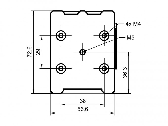 USB-зарядное устройство Wunderlich - SP Connect - черный