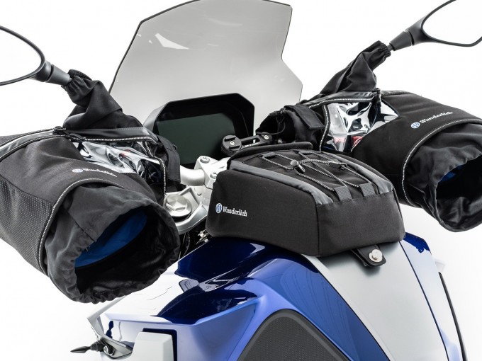 Манжеты на руль Wunderlich - комплект - черный