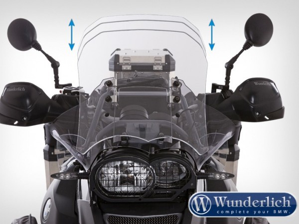 Ветровое стекло Wunderlich для BMW R1200GS / Adventure - прозрачное