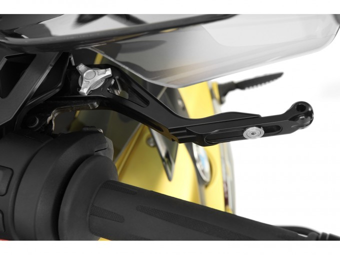 Важіль гальма Wunderlich "VARIOLEVER" для BMW R1200/1250GS/Adventure - регульований - чорний