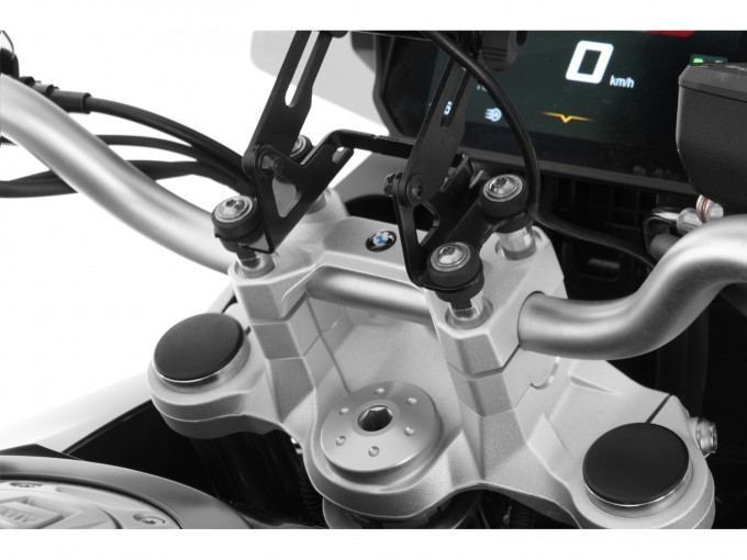 Проставка руля Wunderlich "ERGO"  для BMW F750GS - 20мм - серебристая