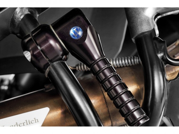 Складная подъемная ручка Wunderlich - черная