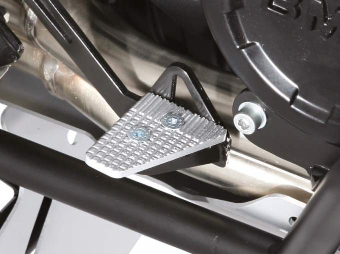 Накладка на важіль заднього гальма Wunderlich - срібло