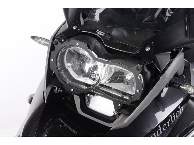 Захист фари Wunderlich "CLEAR" для BMW R1200GS LC ADV - чорний
