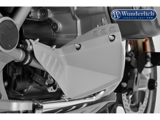 Защита ног от брызг Wunderlich для  BMW R1200 / 1250GS / Adventure / R / RS - серебристая