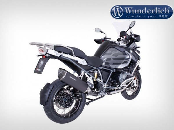 Выхлопная REMUS для BMW R1200GS LC(2017-)/R1200GS LC Adv(2014-)-черный