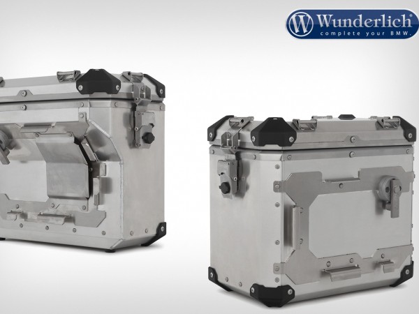 Комплект боковых кофров Wunderlich EXTREME серебристый