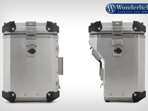 Комплект боковых кофров Wunderlich EXTREME серебристый