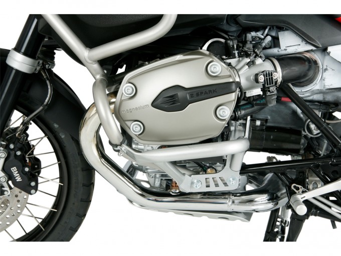 Дополнительная защита цилиндров Wunderlich для BMW R1200GS - серебро