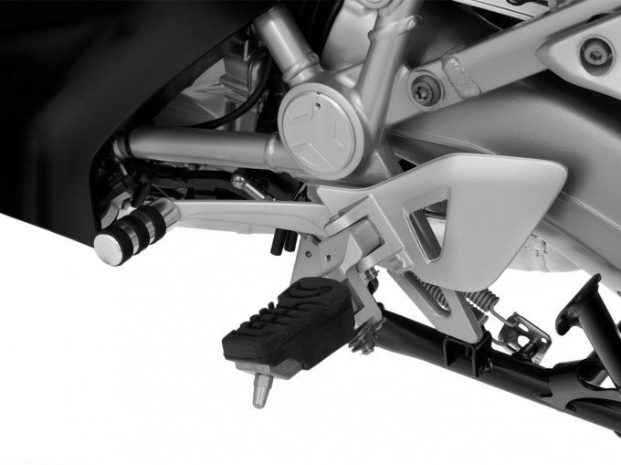 Подножки водителя Wunderlich "ERGO" для BMW R1200RT LC / R1250RT - заниженные