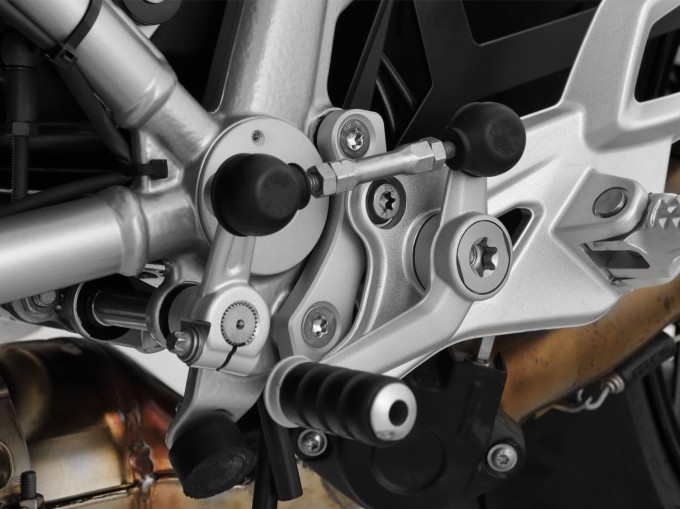 Подножка водителя Wunderlich - 20мм - серебро