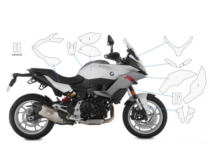 Пленка для защиты бака Wunderlich "PremiumShield"