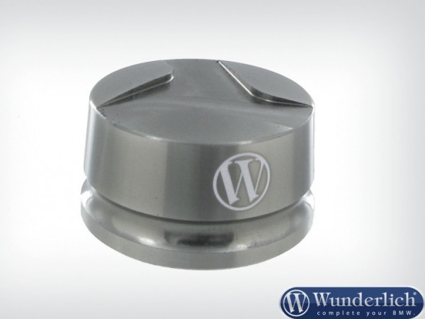 Насадка алюминиевая на узел телелевера Wunderlich - серебро/титан