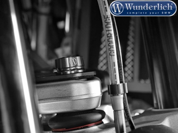 Насадка алюминиевая на узел телелевера Wunderlich - серебро/титан