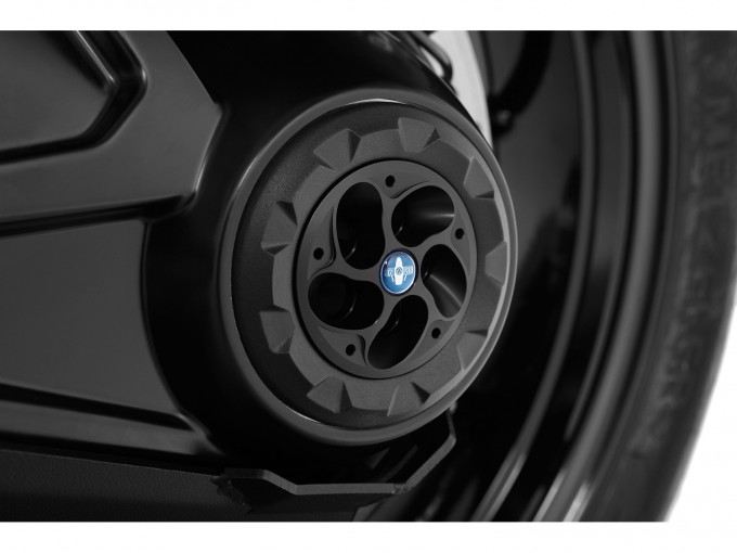 Крышка ступицы Wunderlich "TORNADO" для BMW R1200 / 1250GS / Adventure - черная