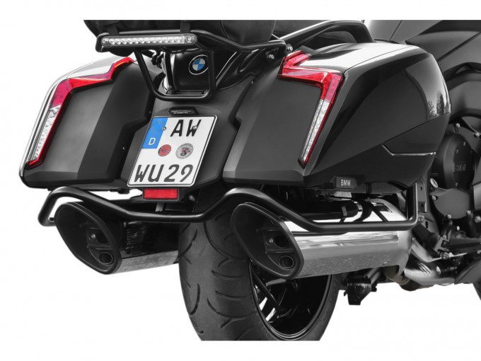 Защитные дуги для кофров Wunderlich для BMW К1600B / Grand America - черные