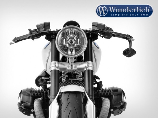 Регулируемый clip-on система для BMW RnineT черный 40мм