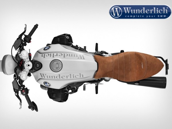 Регулируемый clip-on система для BMW RnineT черный 40мм