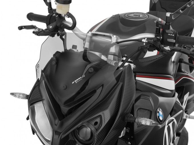 Ветровое стекло Wunderlich "SPORT" для BMW S1000R - дымчато-серое