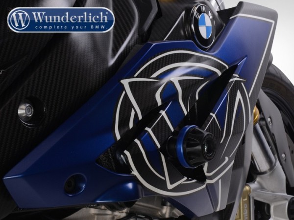 Крашпед двигателя Wunderlich для BMW S1000R - черно-синий