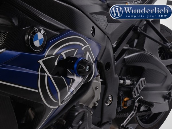 Крашпед двигателя Wunderlich для BMW S1000R - черно-синий