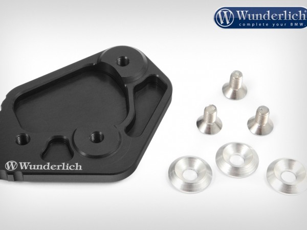 Расширение боковой подножки Wunderlich черная для BMW S1000RR