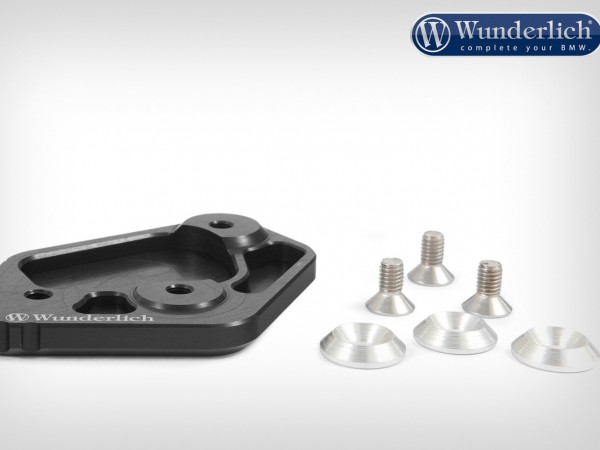 Расширение боковой подножки Wunderlich черная для BMW S1000RR