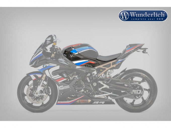 Накладка на бак ліва Wunderlich "Ilmberger" для BMW S1000RR - карбон