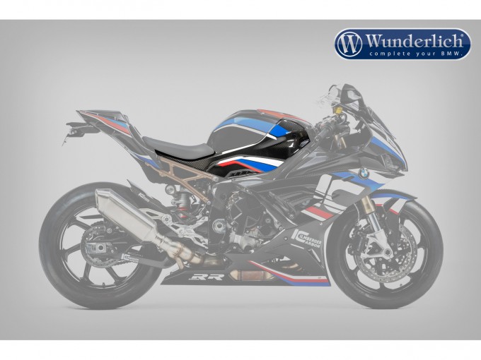 Накладка на бак правая Wunderlich "Ilmberger" для BMW S1000RR - карбон